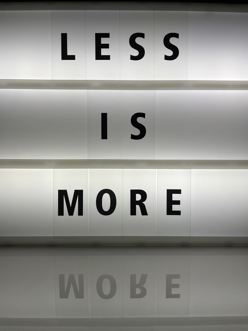 Marginal Utility: Why Less Is Sometimes More